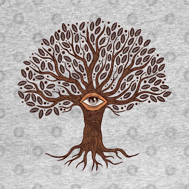 Tree Life Hand Drawn by Mako Design 